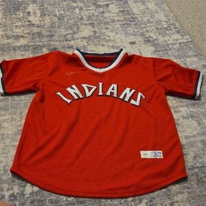 Nike Cleveland Indians Pullover Mesh Jersey